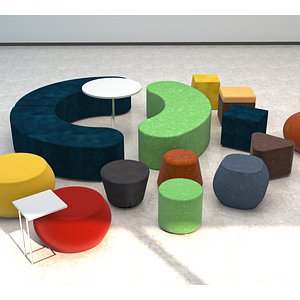3D Pouffe