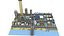 Pacote de ambiente urbano Low Poly pronto para jogos