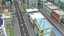 Pacote de ambiente urbano Low Poly pronto para jogos