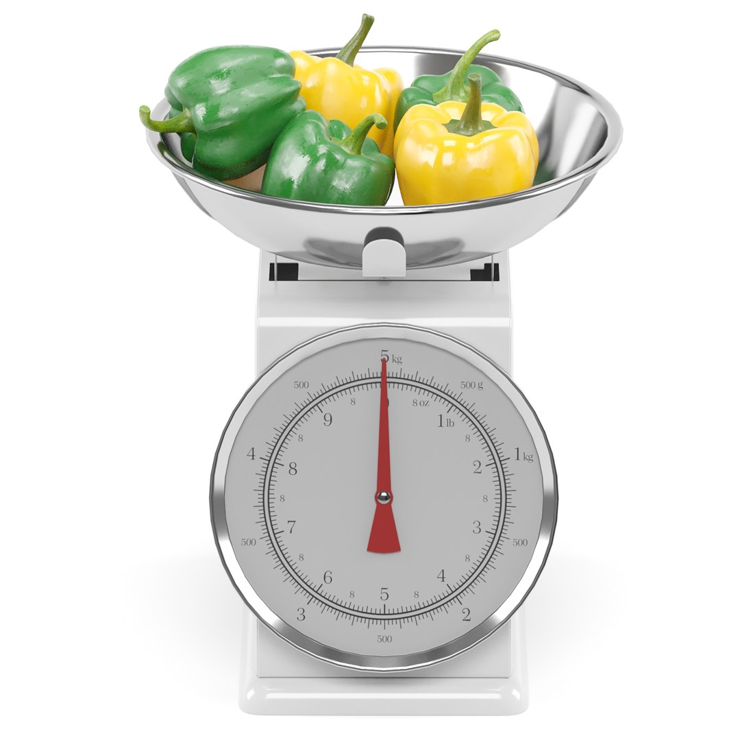 3D Model Kitchen Scale - TurboSquid 2496105