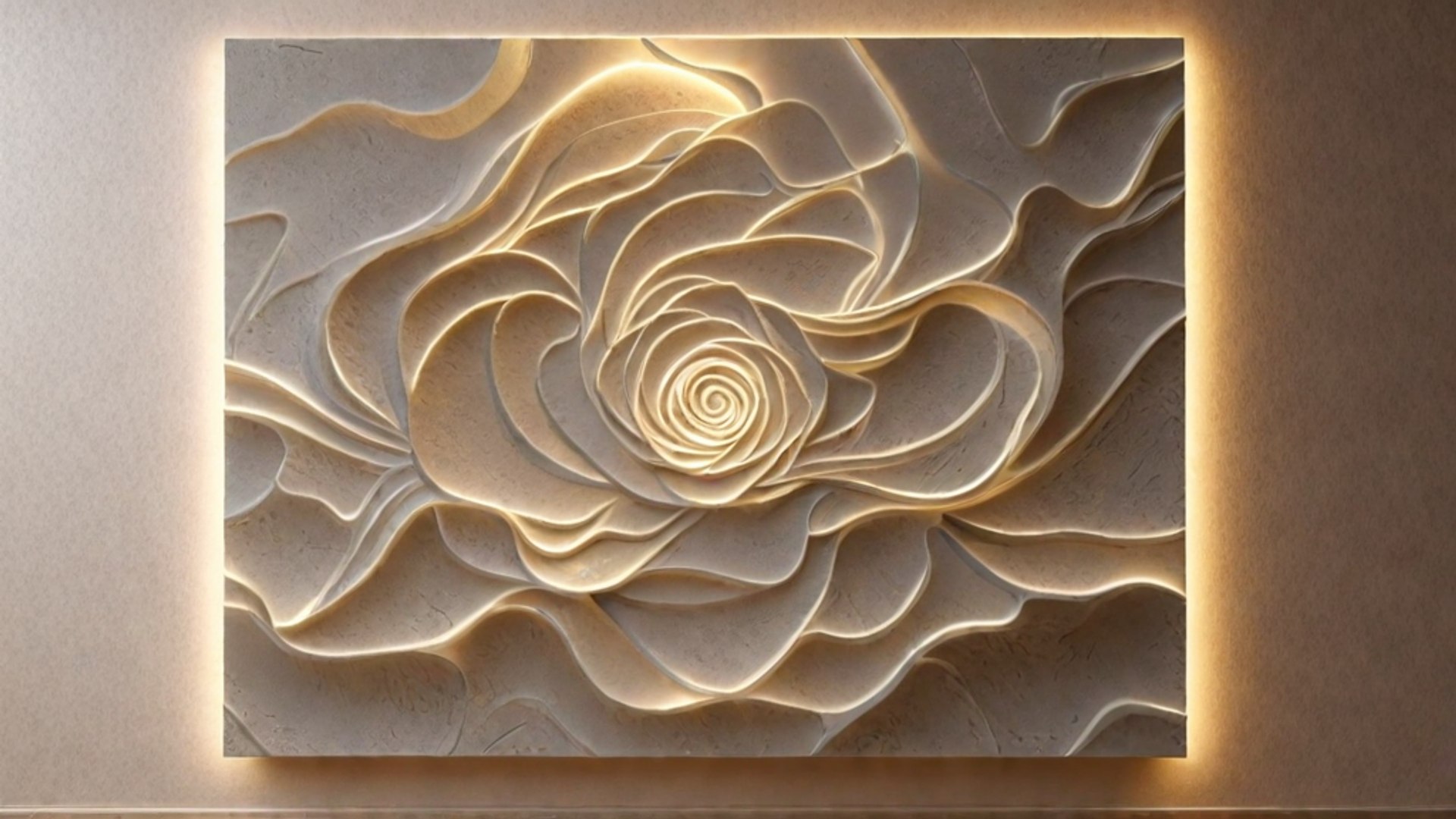 Modern Panel Wall Decor Set Relief Stl Mural CNC 190 3D Model ...