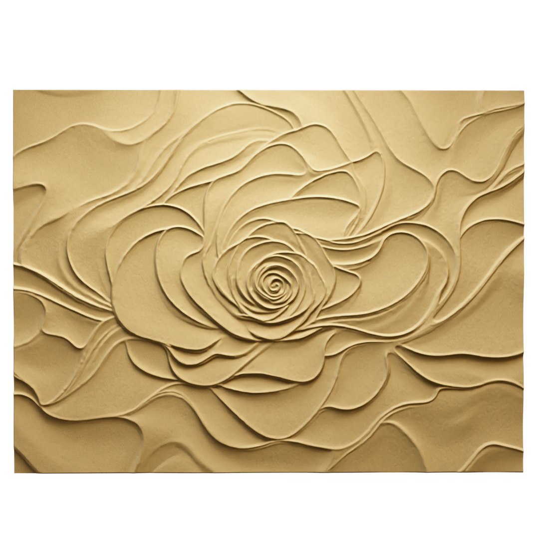 Modern Panel Wall Decor Set Relief Stl Mural CNC 190 3D Model ...