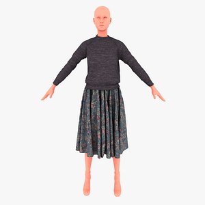 Raglan and Skirt