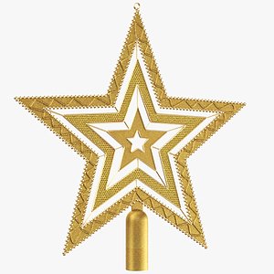 Detailed Christmas Tree Topper