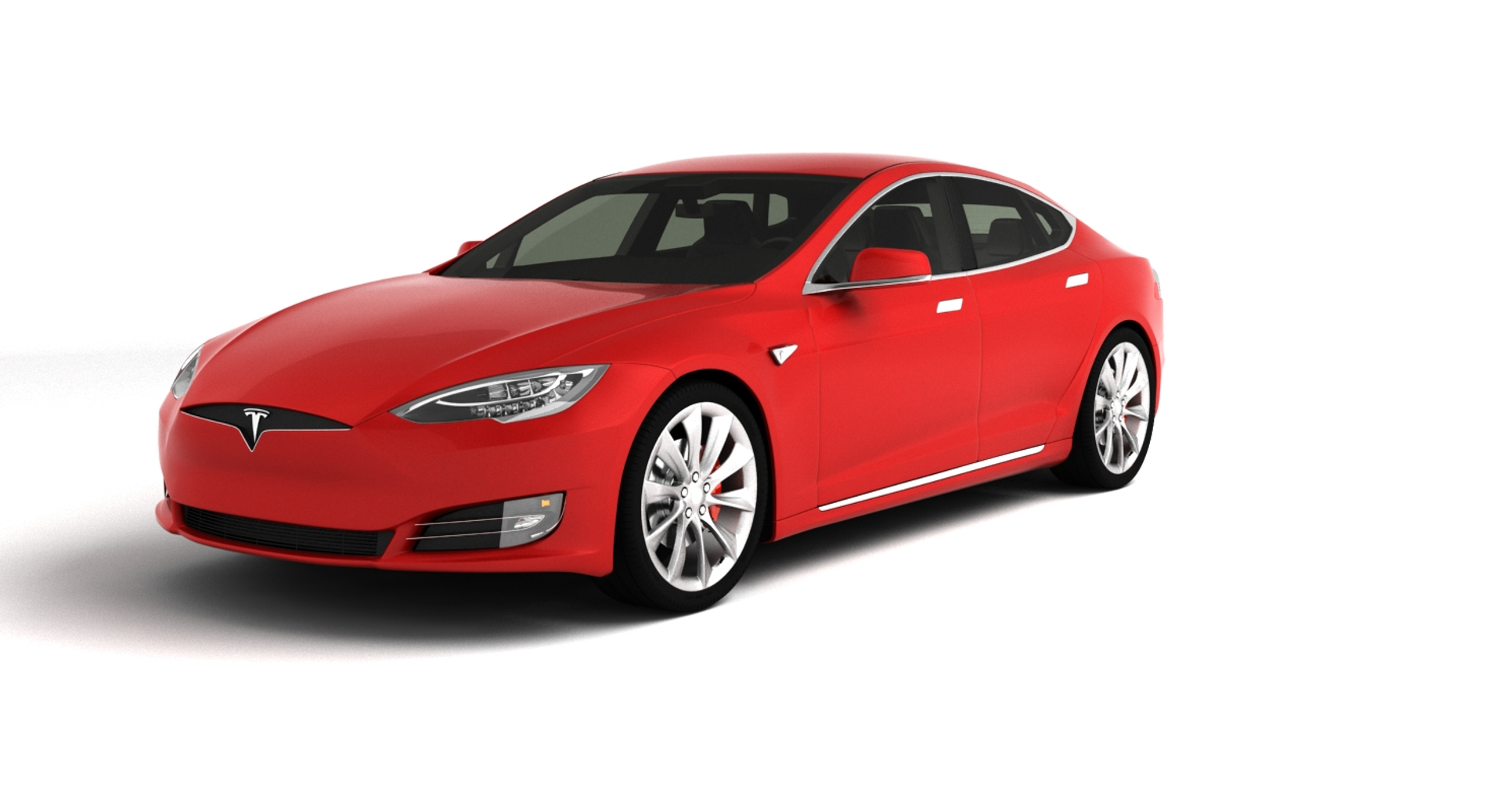 3d Tesla S 2017 Model