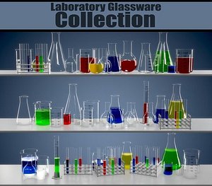 3D laboratory equipment model
