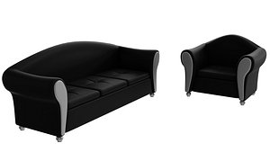 3D sofa couch furniture model