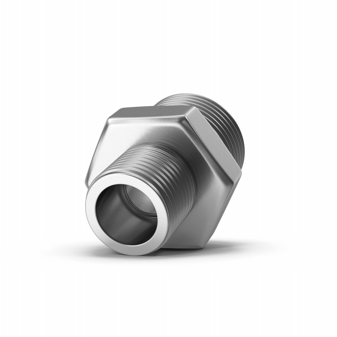 Gas Pipe Adapter 3D TurboSquid 1958581