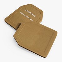 Ballistic Armor Plate Tan