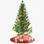 LODs listos para el juego del árbol de Navidad