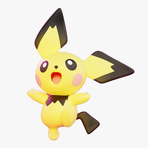 Pichu 3D model