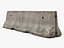 Concrete Barrier 01 - 8K Scan