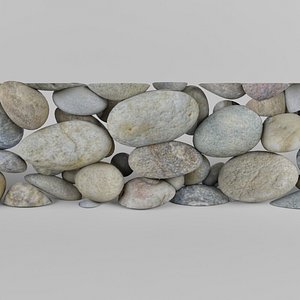 sea stones 3d max
