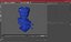 Industrial Hydraulic Pump Unit Blue