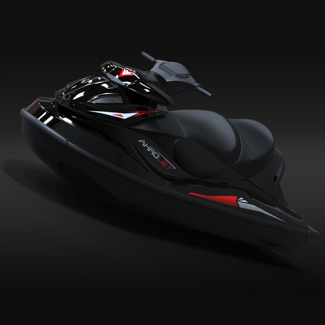 3d Model Of Jet Ski