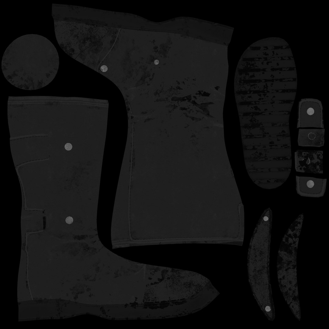 3D Apocalyptic Grunge Calf Boots https://p.turbosquid.com/ts-thumb/Cc/2bknut/DP/specularmap/jpg/1652967581/1920x1080/fit_q87/7a8503c064fd22dc4dd37443e54e771d779f37e7/specularmap.jpg