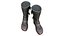 Apocalyptic Grunge Calf Boots