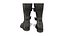 Apocalyptic Grunge Calf Boots