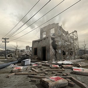 Ruined Scene 04
