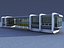 bus stop v5 3d c4d