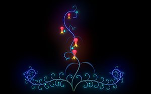 Fairy Flower Grow Animation 3D model