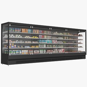 Freezer Display Cabinet - Deli Products model