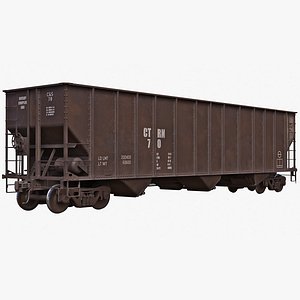 Railcar H351 Open Top Hopper Rail Car