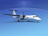 Dehaviland DHC-8-100 Unmarked 1