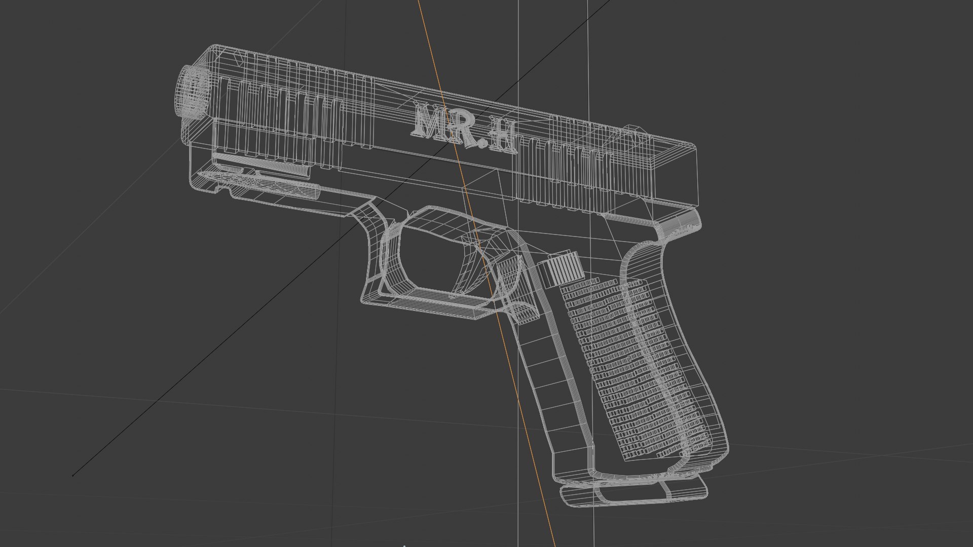 3D Basic Gun Model - TurboSquid 2315758