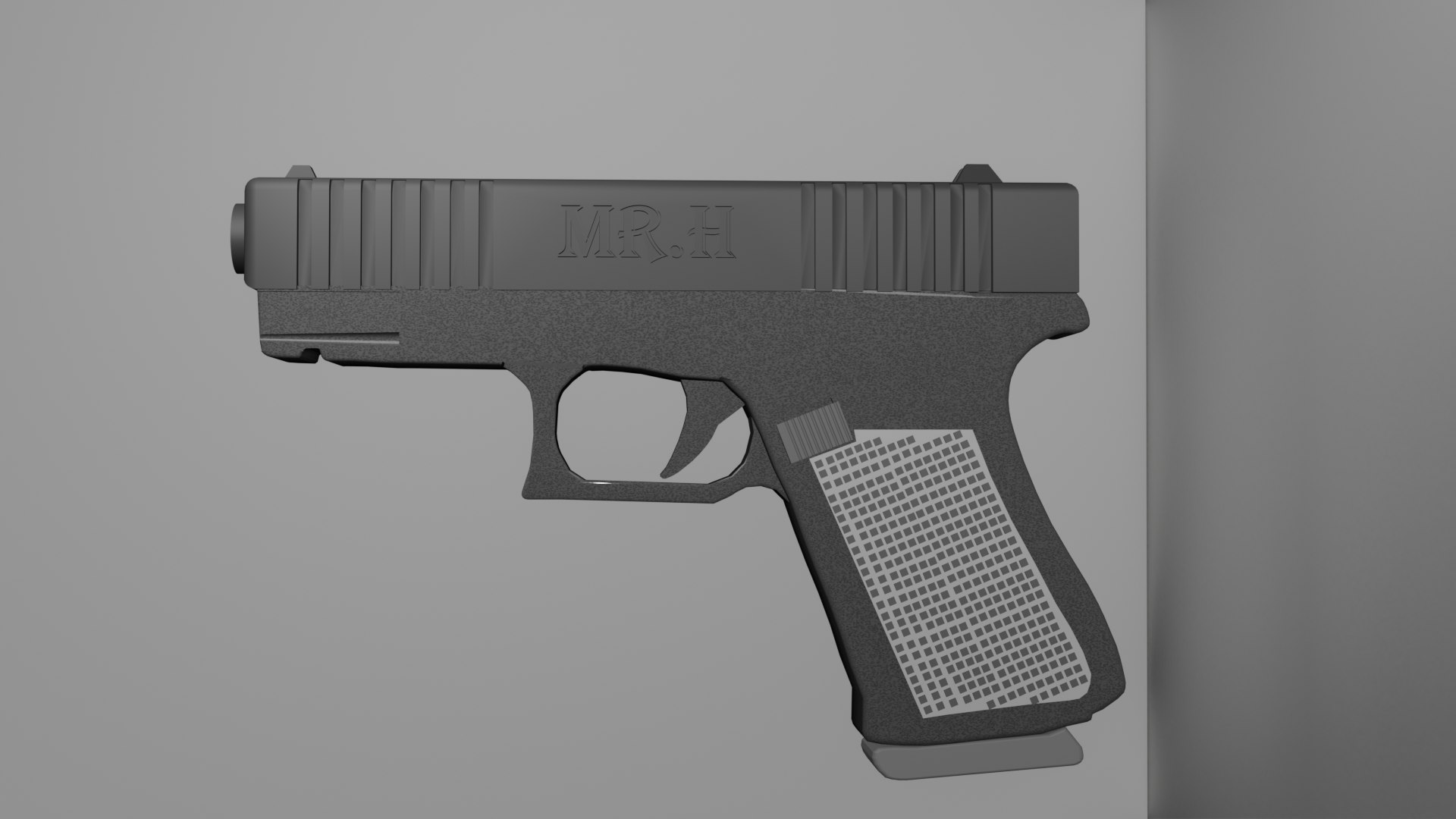 3D Basic Gun Model - TurboSquid 2315758