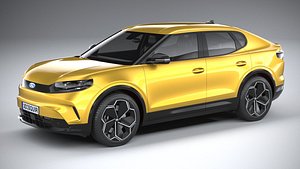 3D Ford Capri 2025