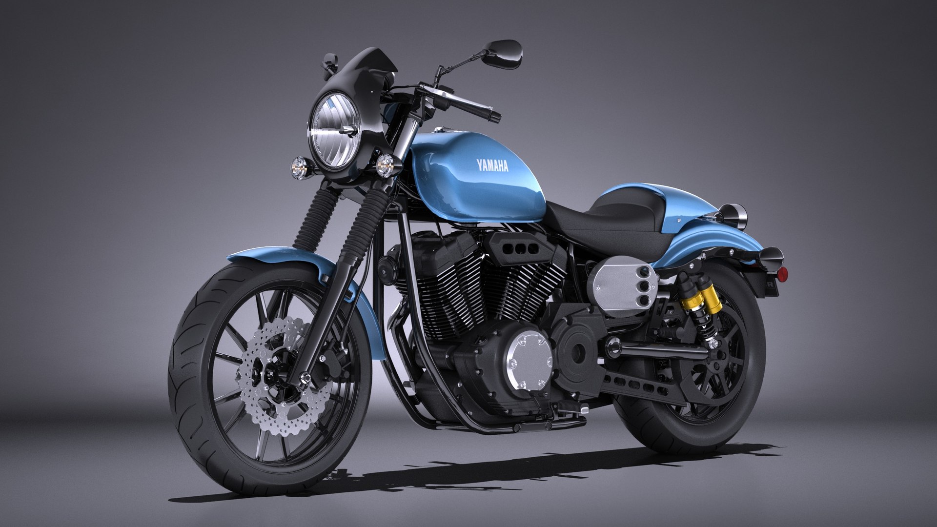 3d Model Yamaha Xv950 Racer