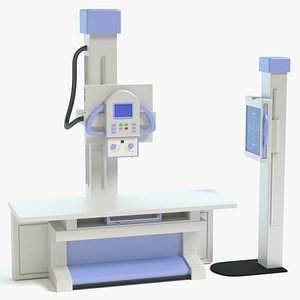 3d model x-ray machine