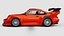 Porsche 930 RWB Custom Widebody - 3D Model
