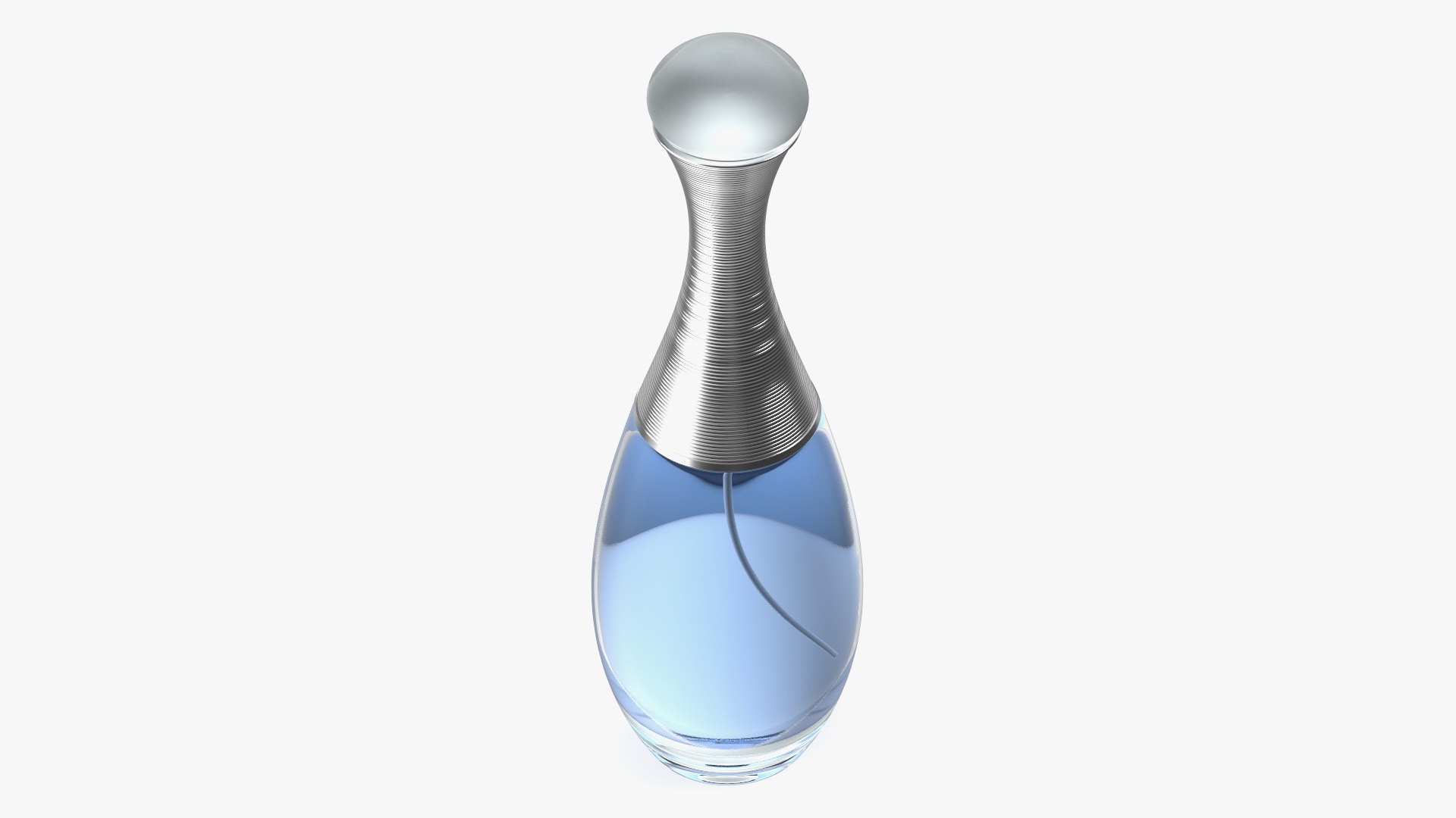 Glass Perfume Bottle 3D model preview