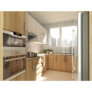 kitchen interior scene