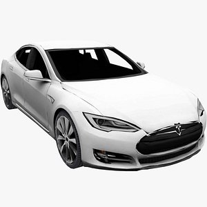 3D Tesla Model 3 model