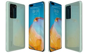 huawei p40 pro mint 3D