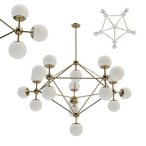 Chandelier Modo Gold 18