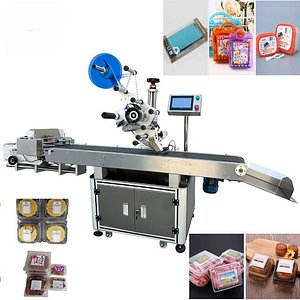 High-Speed Automatic Flat Labeling Machine for Plastic Metal and Glass Containers 3D model