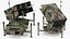 Camuflagem do sistema de mísseis NASAMS pronta para atacar