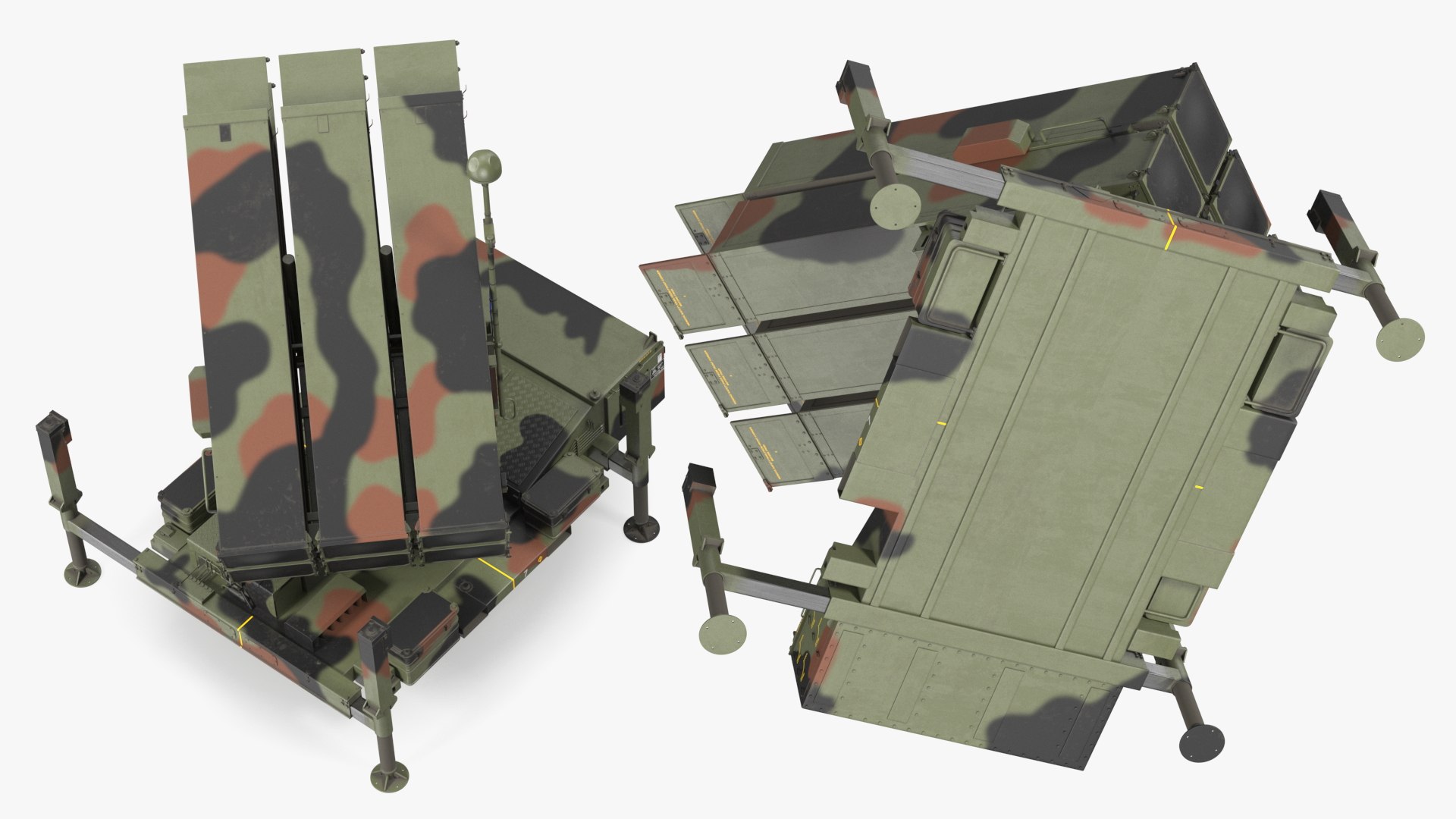 NASAMS Missile System Camouflage Ready to Attack 3D https://p.turbosquid.com/ts-thumb/Cd/1kGQo7/kf/nasamsmissilesystemcamouflagereadytoattackvray3dmodel011/jpg/1664434988/1920x1080/fit_q87/b20b618401de745d5da46c3eec0b2e21e76e164c/nasamsmissilesystemcamouflagereadytoattackvray3dmodel011.jpg