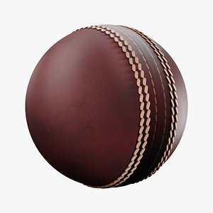Cricket Ball 3D model