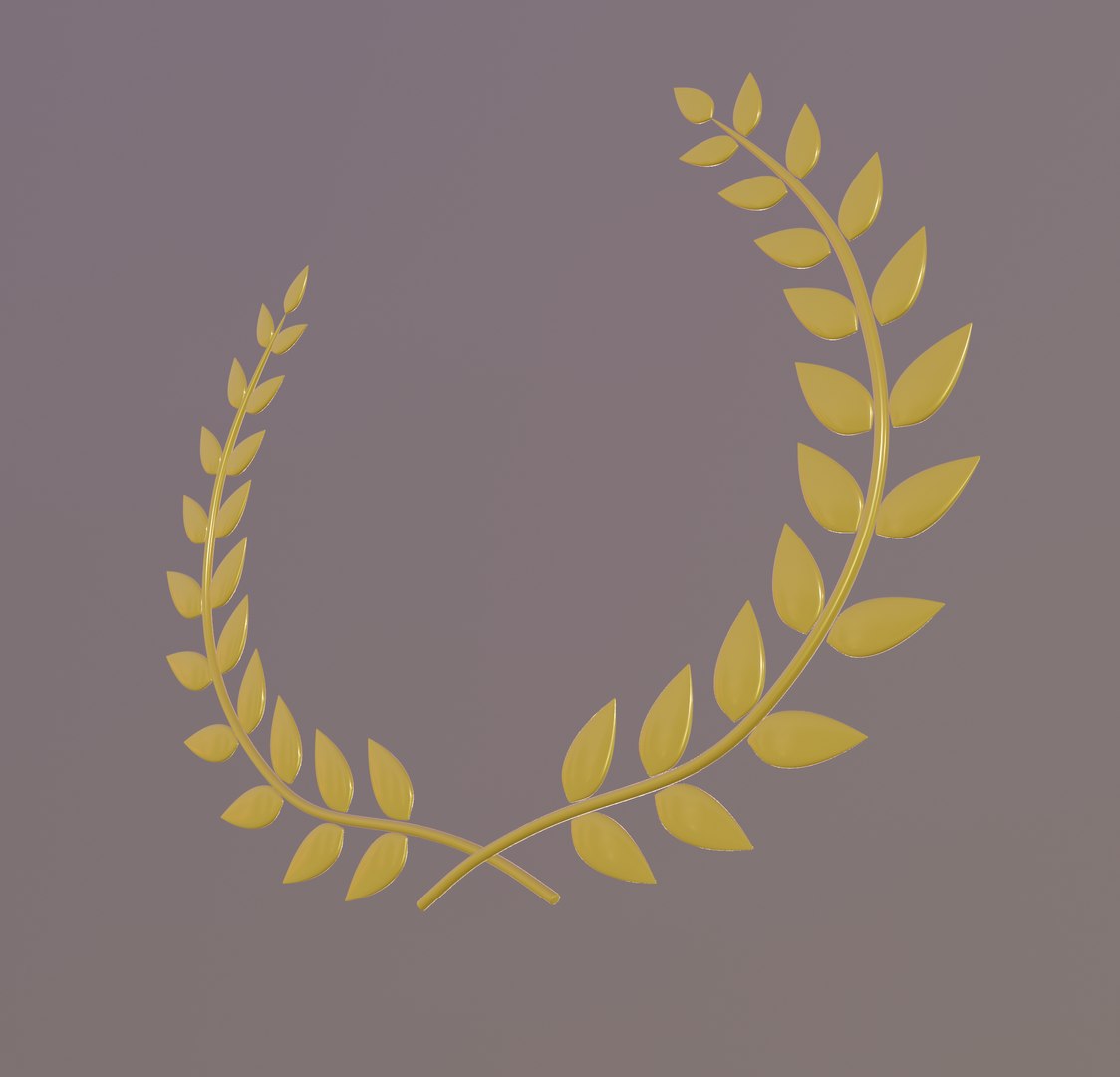 laurel wreath 3D https://p.turbosquid.com/ts-thumb/Cd/FqUJxP/FjYxGR7u/screenshot20191024at10.37.56am/png/1575918448/1920x1080/fit_q87/011a611b39a9afcfe21a8efe2016083fdb8cb76f/screenshot20191024at10.37.56am.jpg