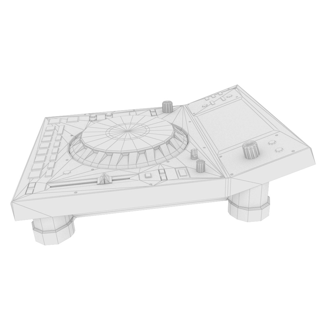 Digital Turntables Model - TurboSquid 1270451