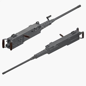 3D M2 Browning