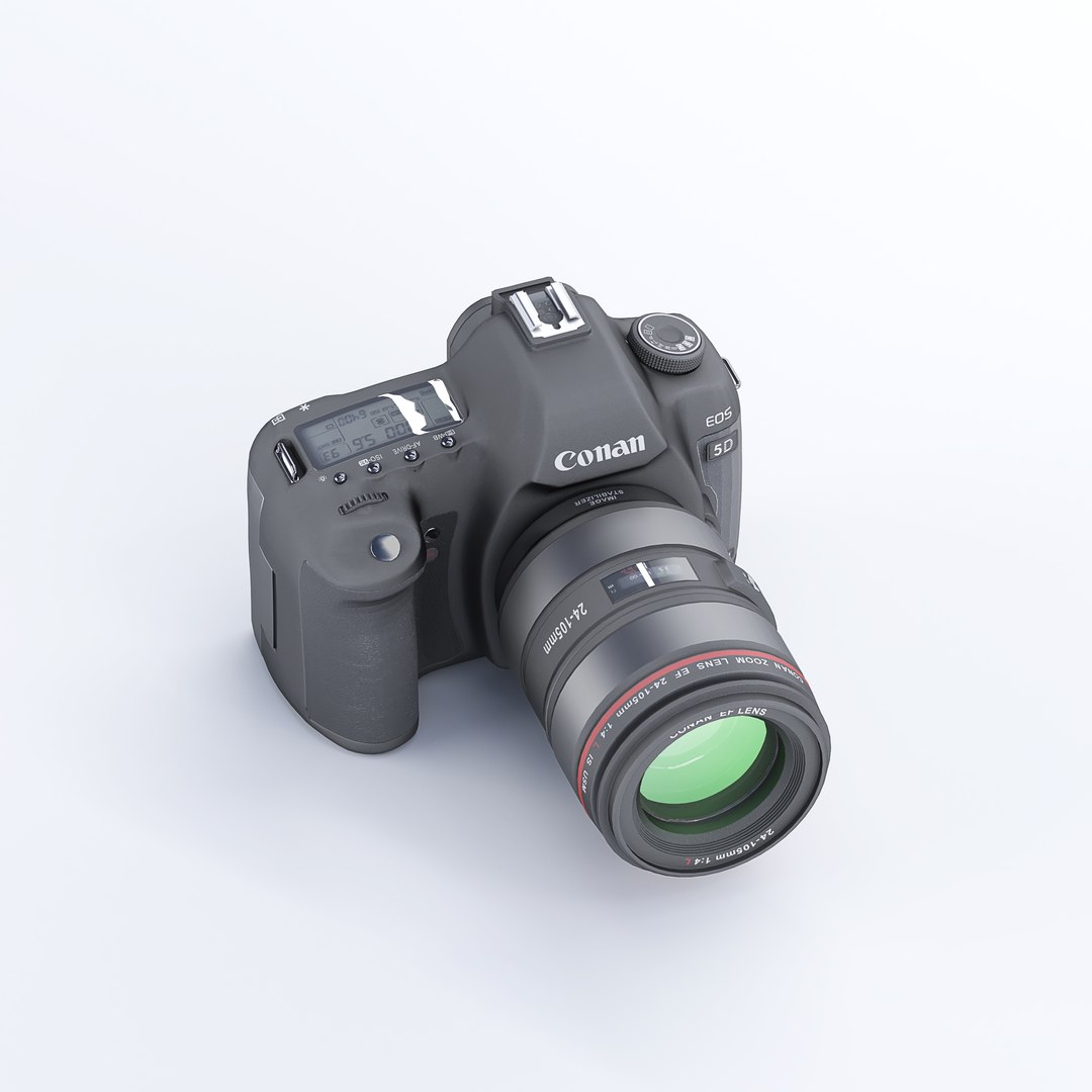 Canon Camera Eos 5d 3D - TurboSquid 1560874