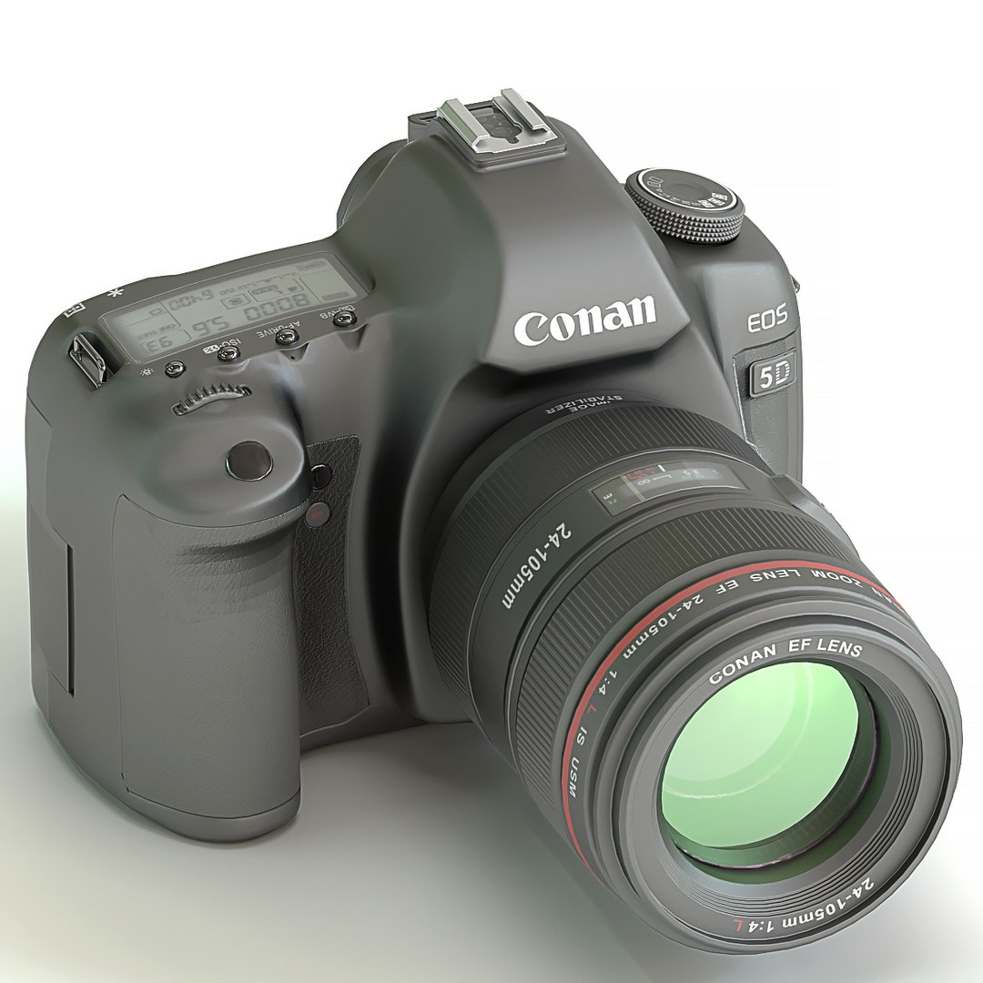 Canon Camera Eos 5d 3D - TurboSquid 1560874