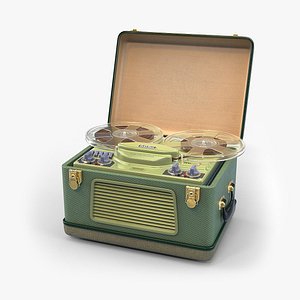 Revox F36 Reel to Reel Tape Recorder - 1962 3D