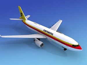 3d model airline airbus a300